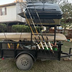 Camper kayak and trailer 3500 or best offer