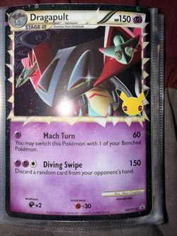 Lot of jumbo holo pokemon cards Dragapult SWSH132 Pokémon Promo Card