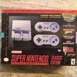 Brand New SNES Mini Classic Super Nintendo Entertainment System US