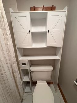 Over the toilet cabinet