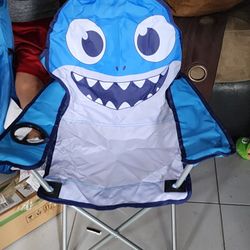 baby shark kids folding chair