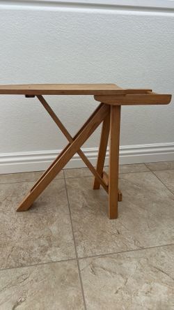Wooden child’s ironing board