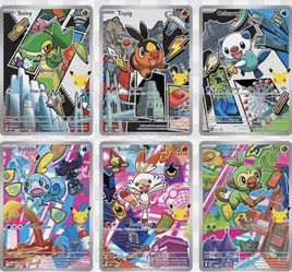 Pokemon First Partner Illustration Collection Series 2 promo cards