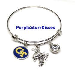 Georgia Tech Bangle Bracelet 