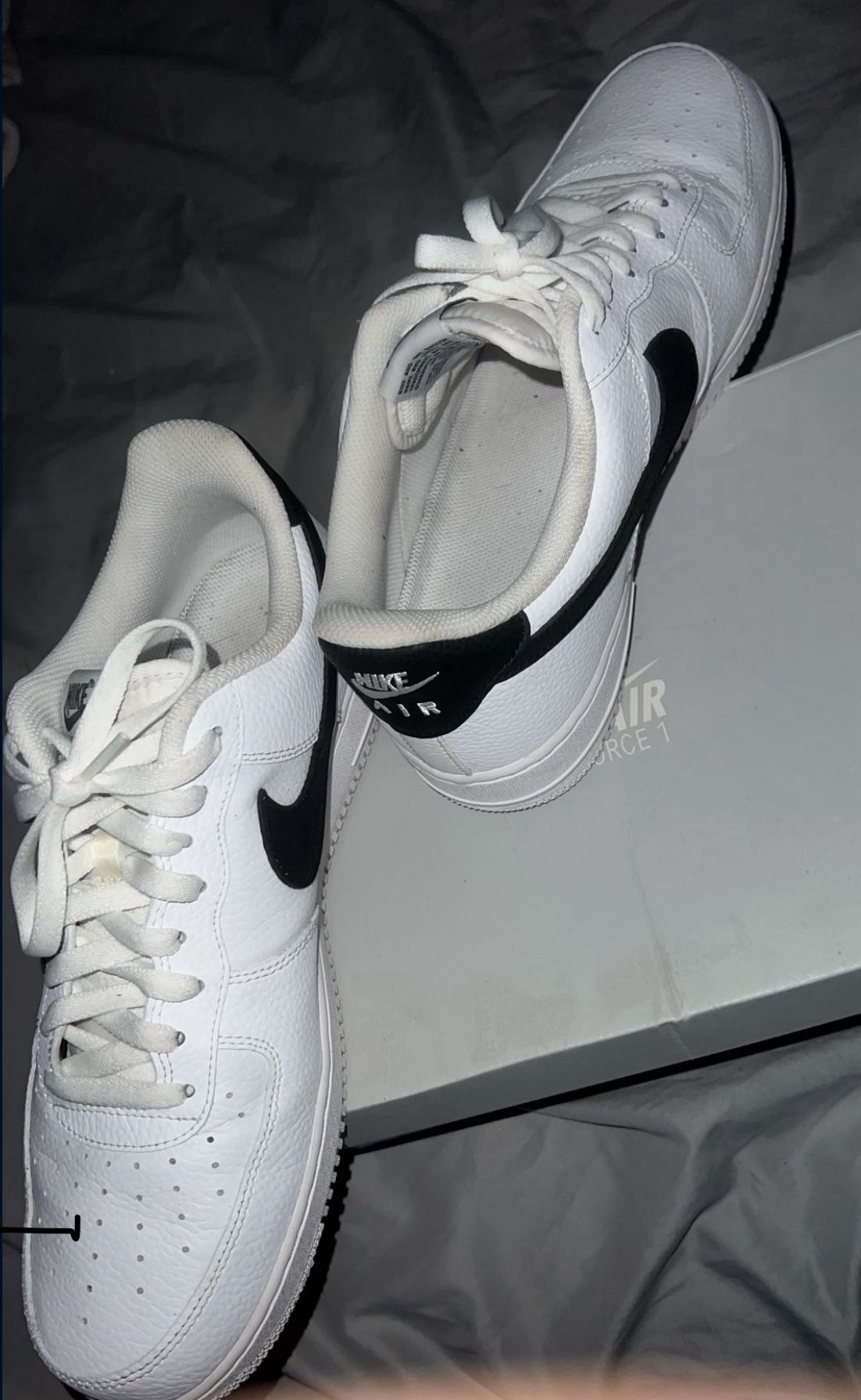 Air Force 1 Black White 11.5