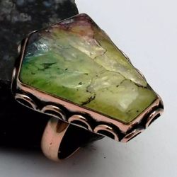 Copper Rainbow Solar Agate (size 9)