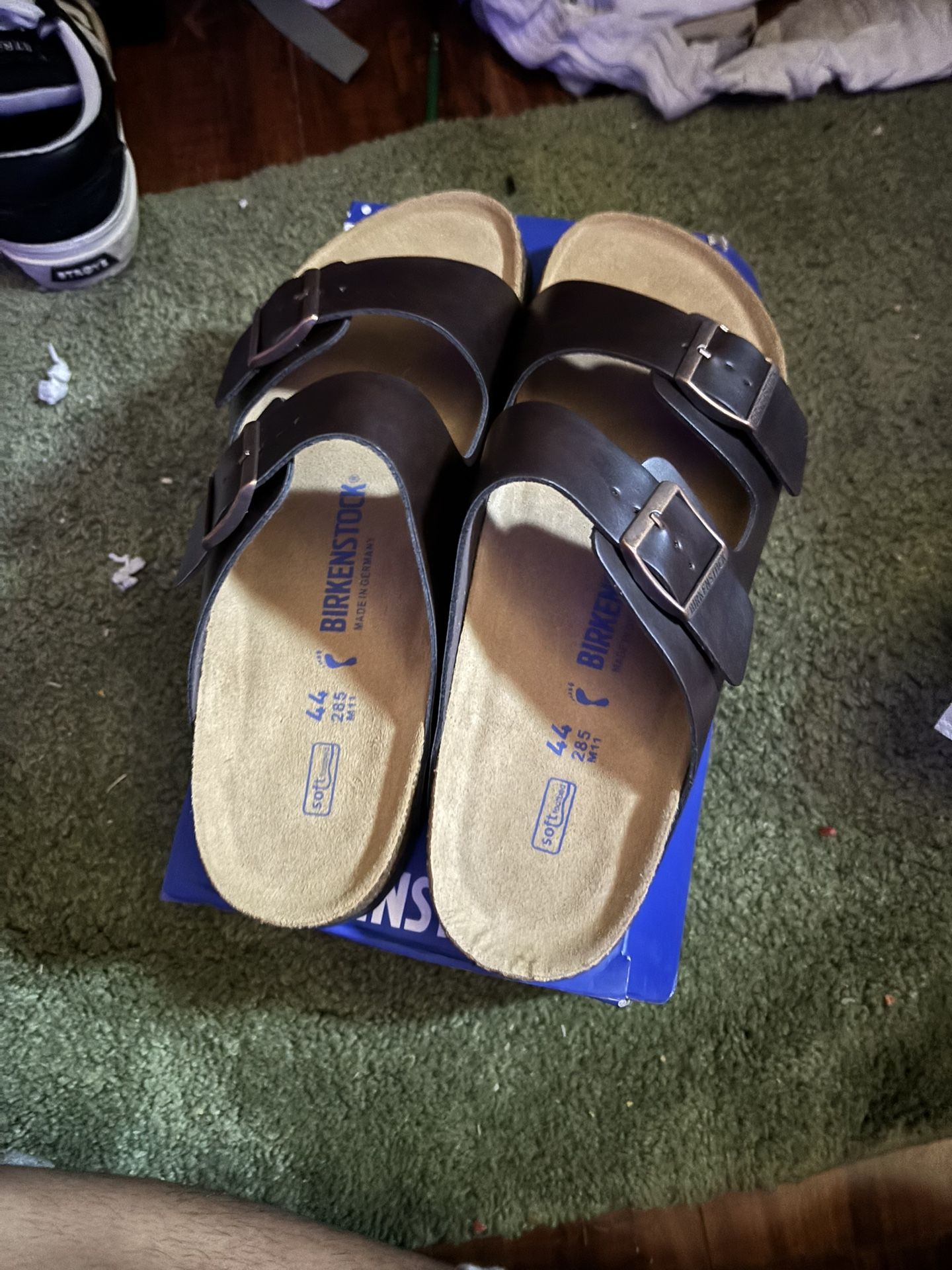 Birkenstock 2 Strap Sandals Matte Coffee