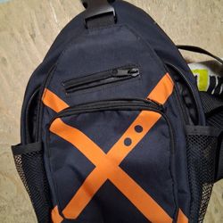 HANDAFA
4.7
4.7 out of 5 stars
(216)
Anime My Hero Single Shoulder Bag Manga Sling Bag Cosplay Daypack(Bakugou Katsu
