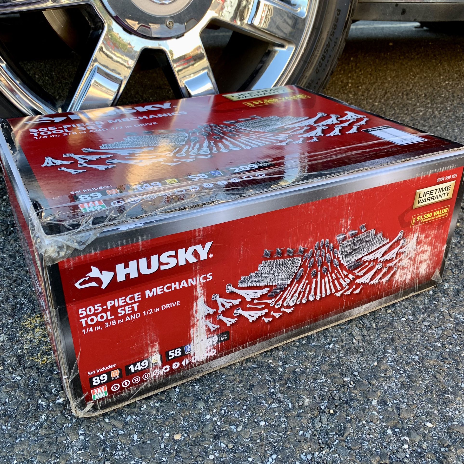 Husky mechanics master tool set (505-piece)