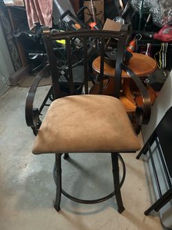 Metal barstools