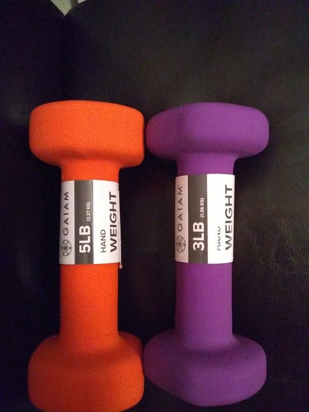 DumbBells 5lb &3lb