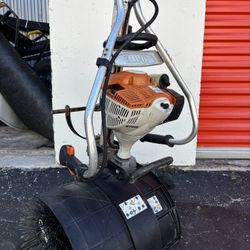 Stihl Yard Boss w/ Power brush Attachment