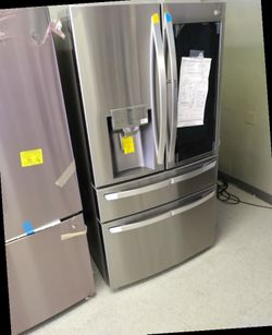 lg instaview french 4 door refrigerator with craft ice open box item