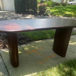 Lulu & Georgia Matte Oval Dining Table