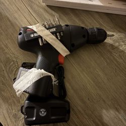 Black And Decker Cordless Drill