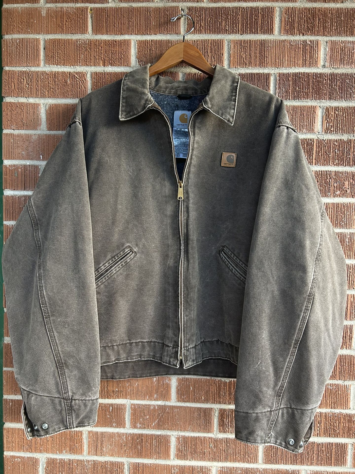 Vintage Carhartt Detroit Blanket Lined Jacket J146 CHT