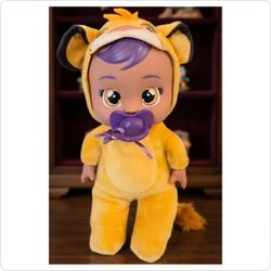 Disney The Lion King "Cry Babies Tiny Cuddles" Simba Interactive Doll with Pacifier