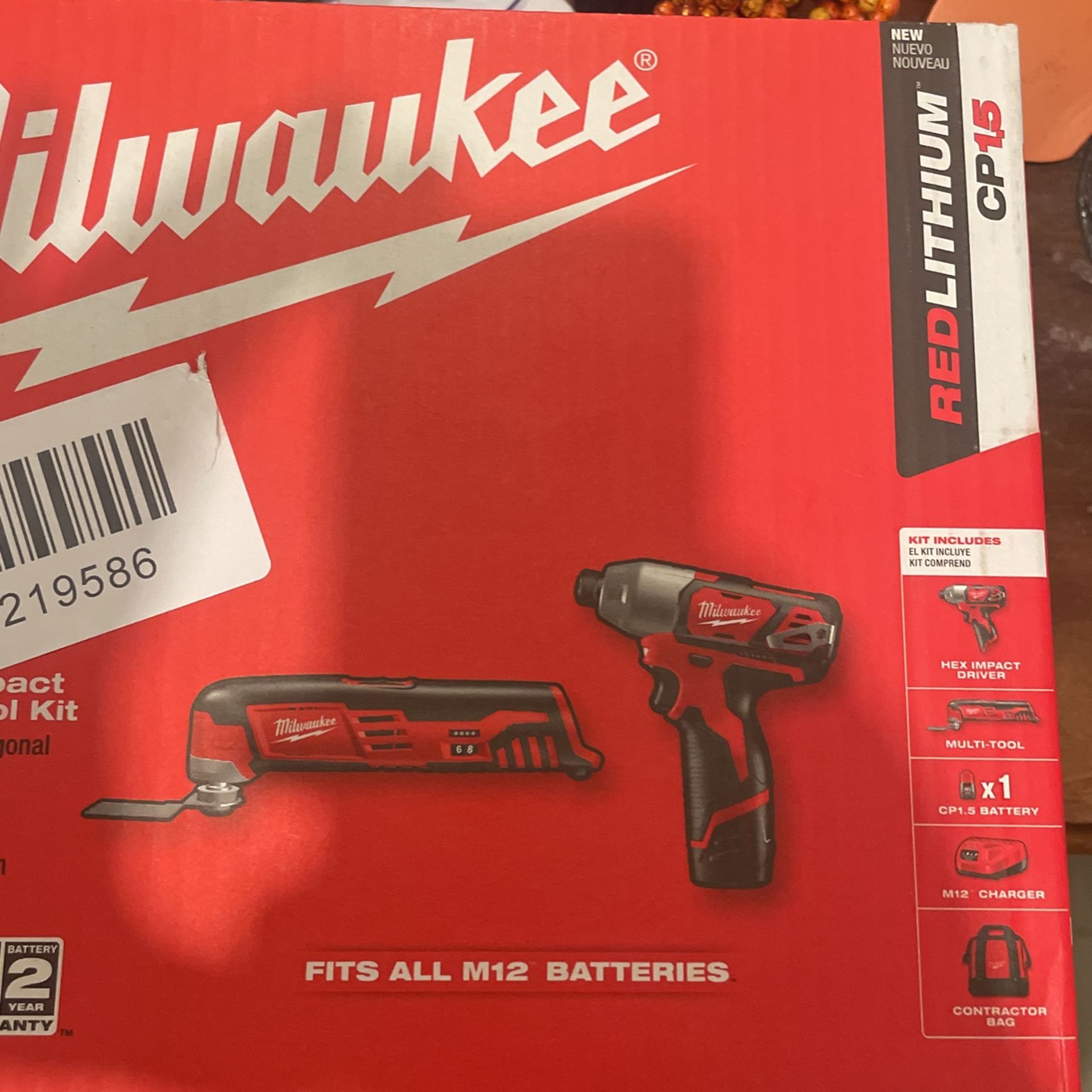 M12 Impact Driver And Multi Tool Kit