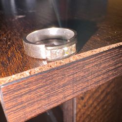 14k White Gold Ring