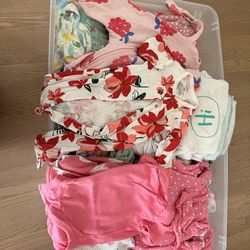 Baby girl clothes (0-3months)