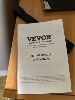 Vevor Pop up garage (new!)
