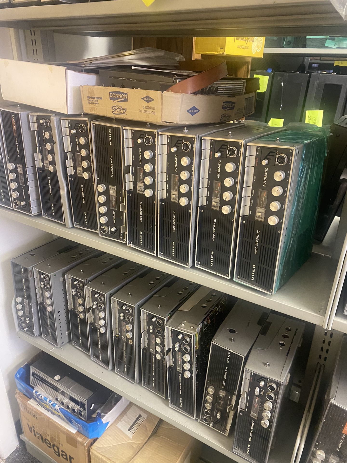 Lot Of 120+ Uher 4000 Report IC & Report L Tape Recorders