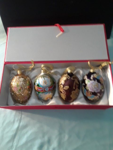 Joan Rivers Fabergee Handmade Eggs.