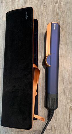 Dyson Airstrait dryer and straightener (Prussian Blue/Rich Copper)