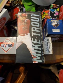 Mike Trout 2018 Silver Slugger Bobblehead
