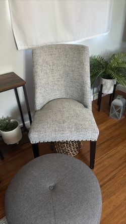 Chair & Ottoman