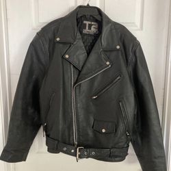 Terminator 2 Official Leather Jacket Universal Studios Arnold