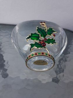 bohemian lead crystal bowl