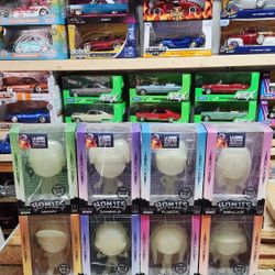 SERIES 2 & 3 HOMIES BIGHEADZ GLOW IN THE DARK FIGURES 