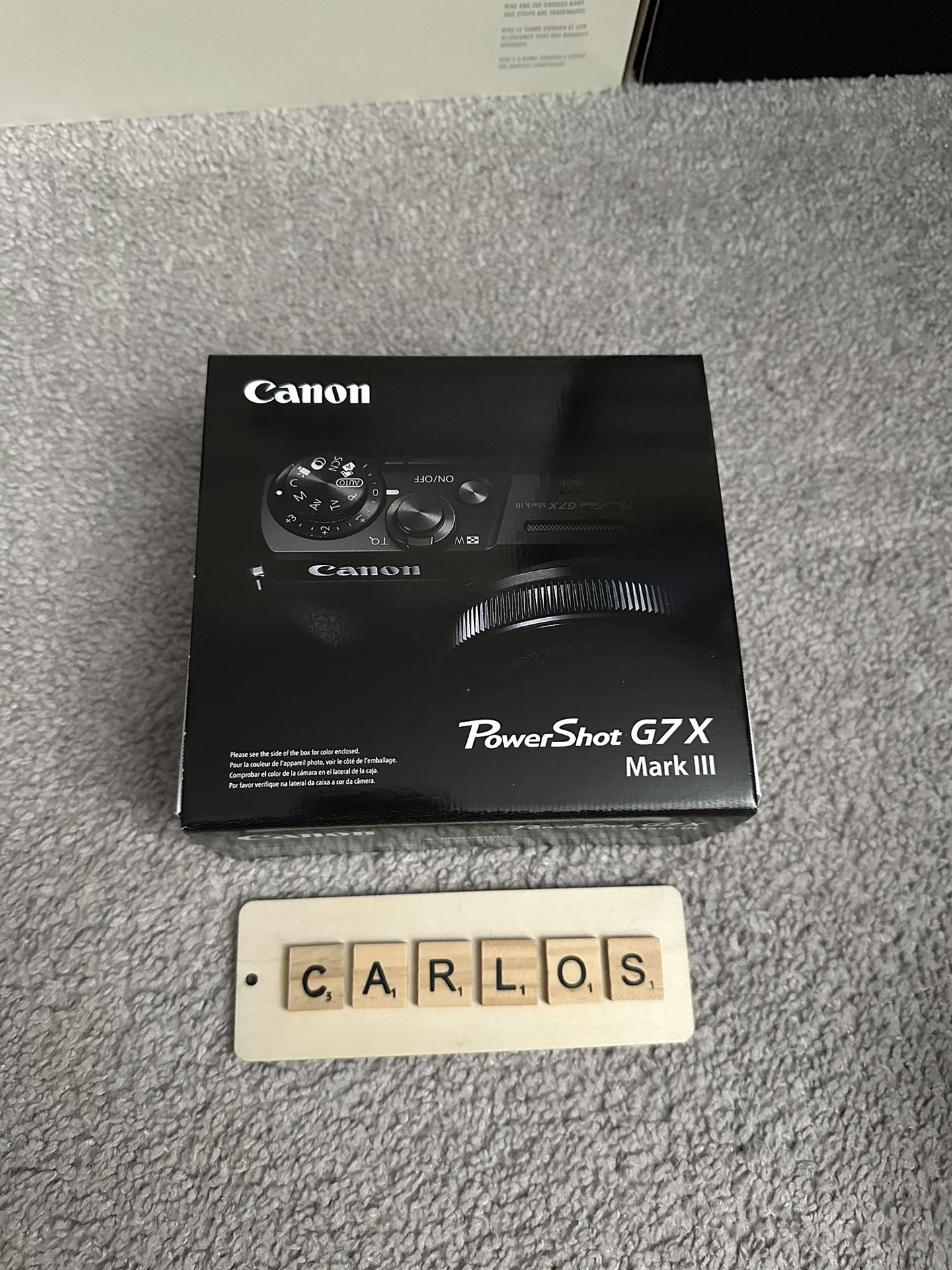 Canon G7X Mark III - Silver
