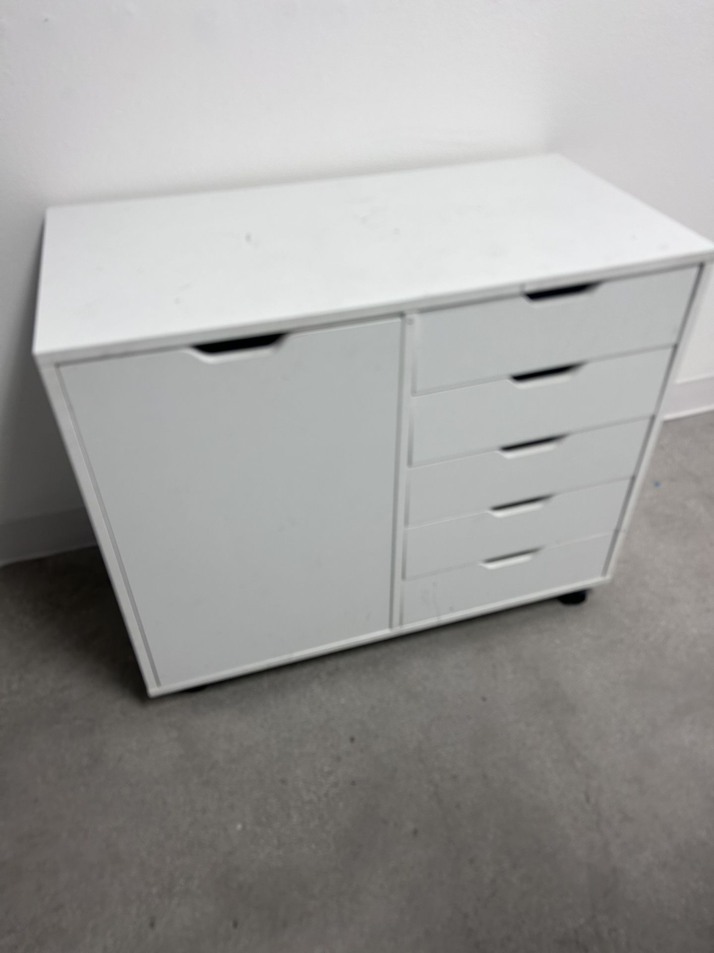 Small white drawer