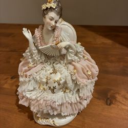 Antique Dresden Doll