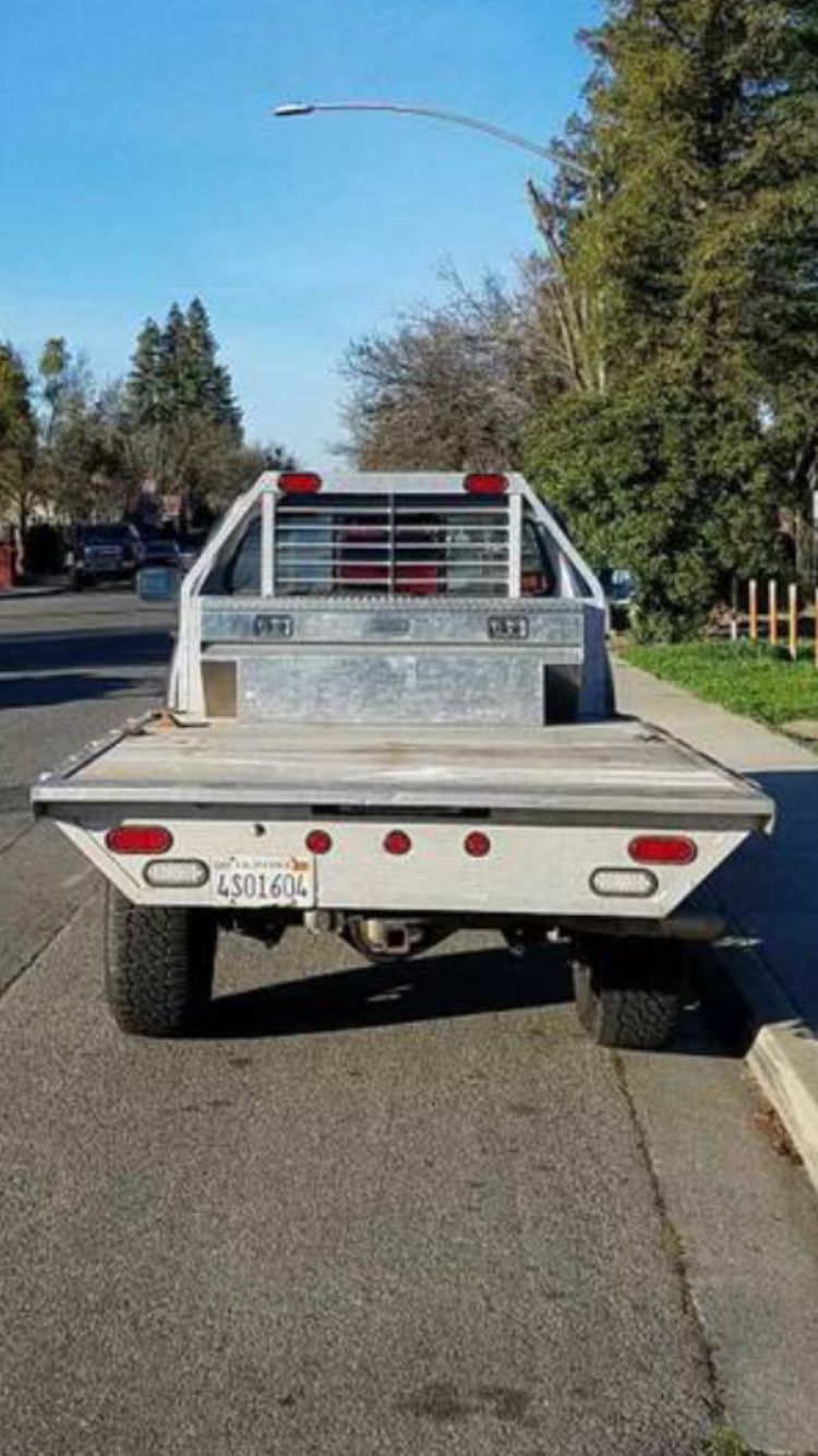 Aluminum Flatbed First gen Cummins Longbed f250 hd 2500