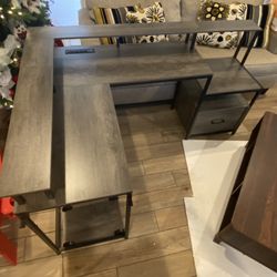 ✅🔥🔥🔥🎁🛠️ Escritorio en L / New  $120