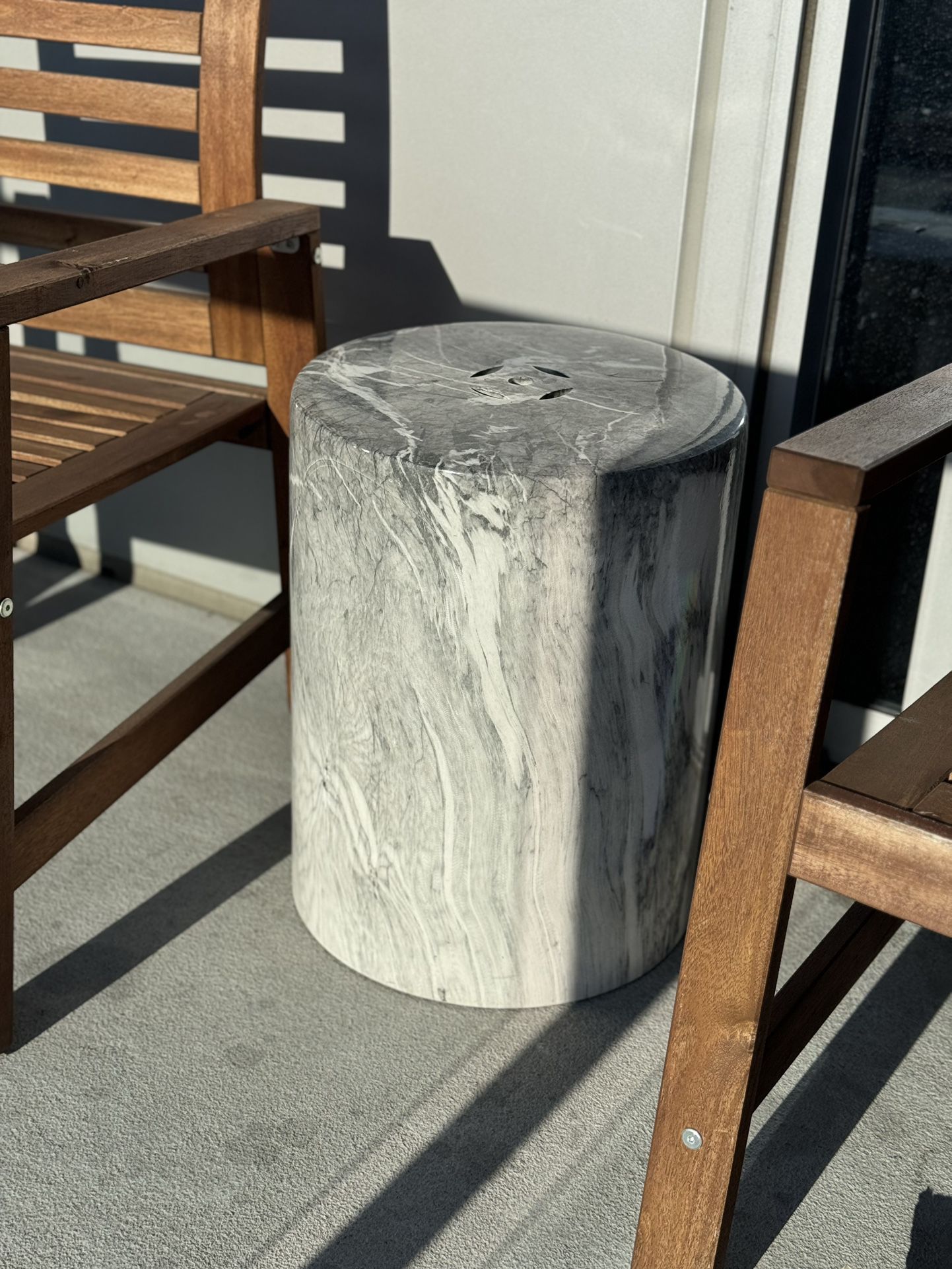 Ceramic table stool