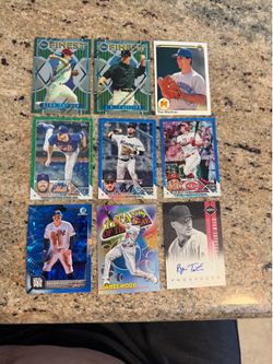 Baseball cards (lot9)