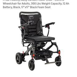 Pride Mobility Jazzy Carbon Fiber Elite Ultra-lightweight E-Chair, Wheelchair, Scooter.