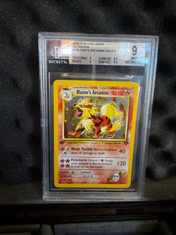 Pokemon - Blaine’s Arcanine 1st edition