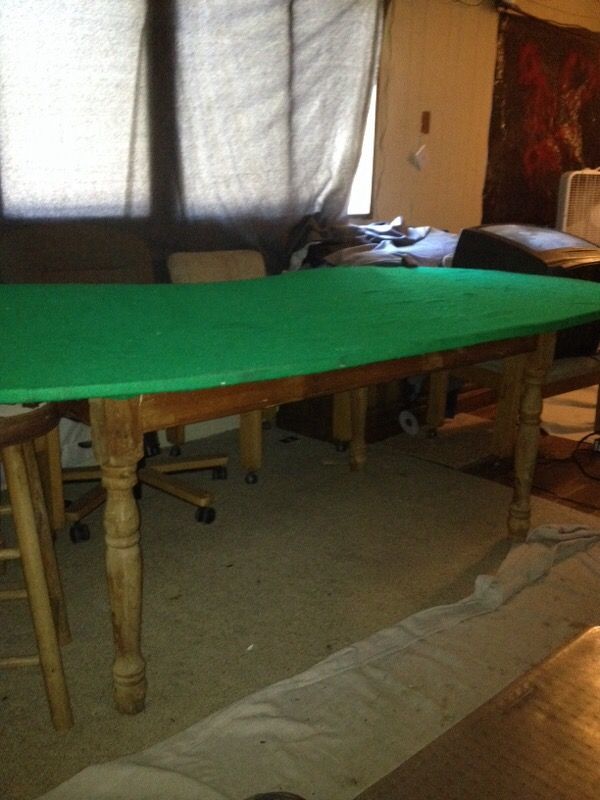 Poker table