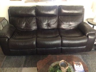 Electric dual reclining sofa 50.00 O.B.O.