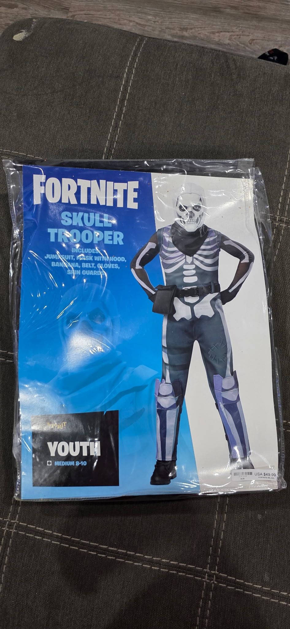 Kids Fortnite Skull Trooper 