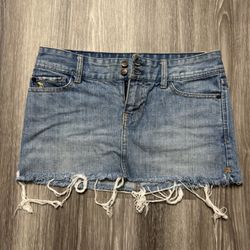 Light Blue Abercrombie and Fitch Jean Skirt Size 00