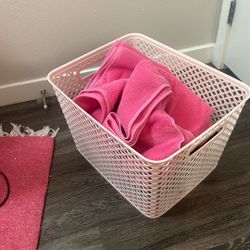 Basket And Towels 