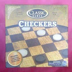 Checkers Set TCG Games Classic Games Board Games