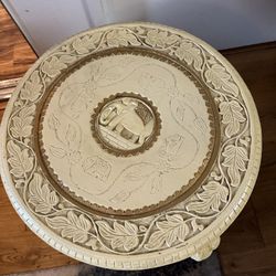 1973 Chapman Carved Table