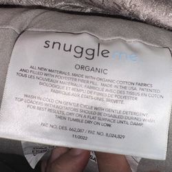Used But Good Snuggle Me Organic  For Baby 